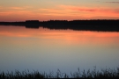Закат на озере Колесниково